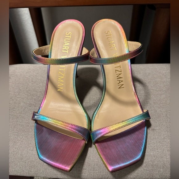 Stuart Weitzman Shoes - Stuart Weitzman Multicolor Strappy Heels